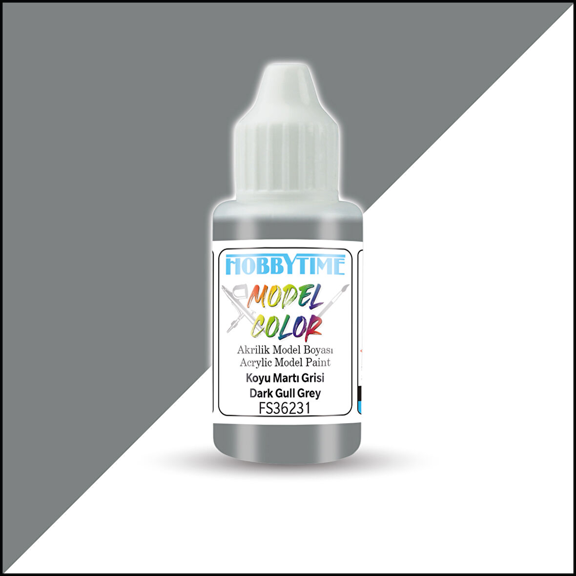 Hobbytime 437 18 ml. FS36231 Koyu Martı Grisi (Dark Gull Grey), Akrilik Model Boyası