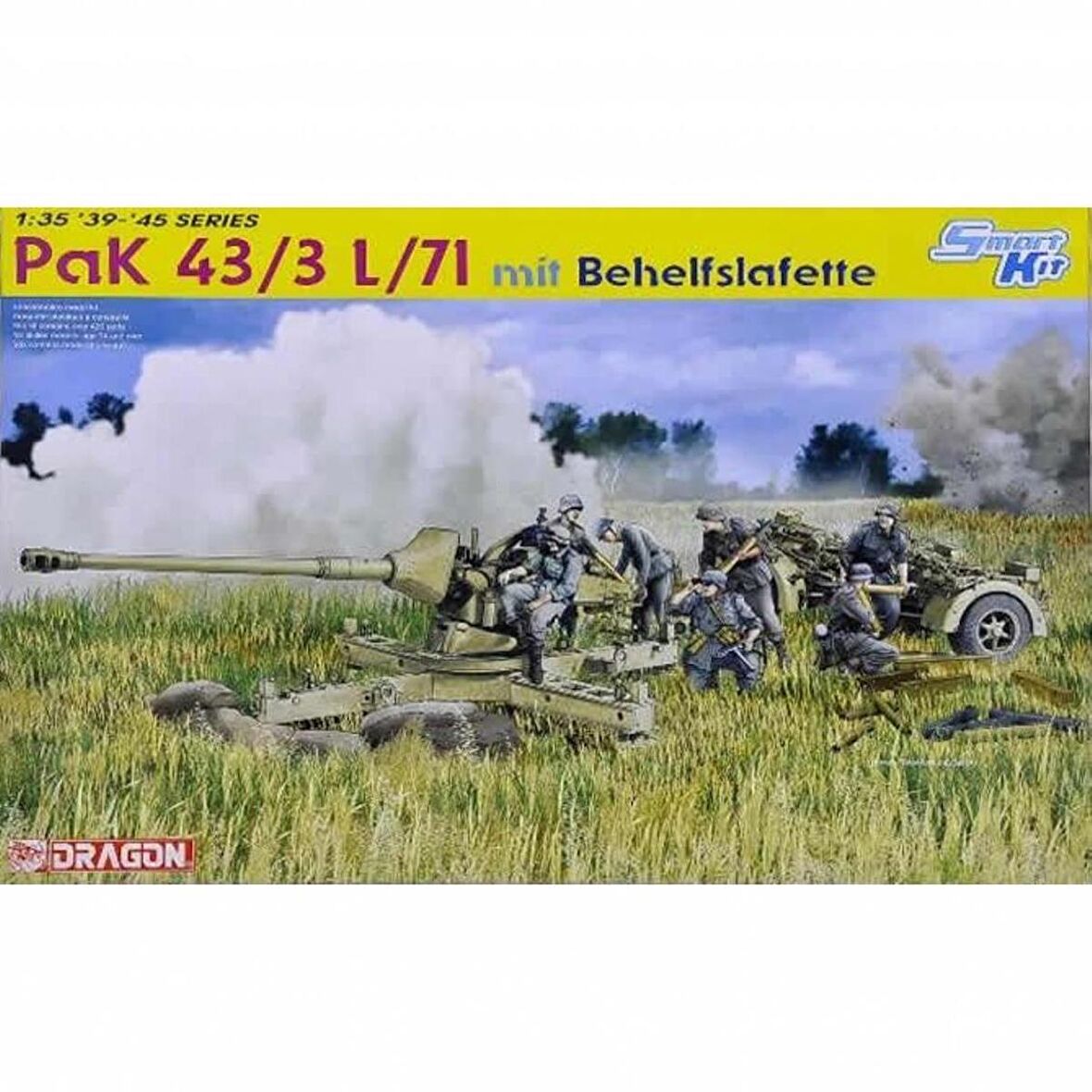 Dragon 6522 1/35 Ölçek PaK 43/3 L/71 Tanksavar Topu Plastik Model Kiti