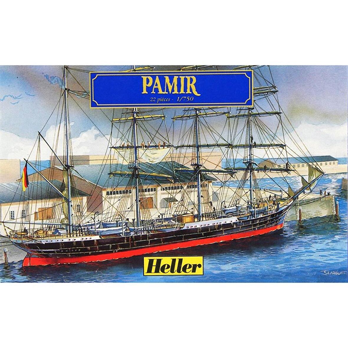 Heller 79858 1/750 Pamir Gemi Maketi