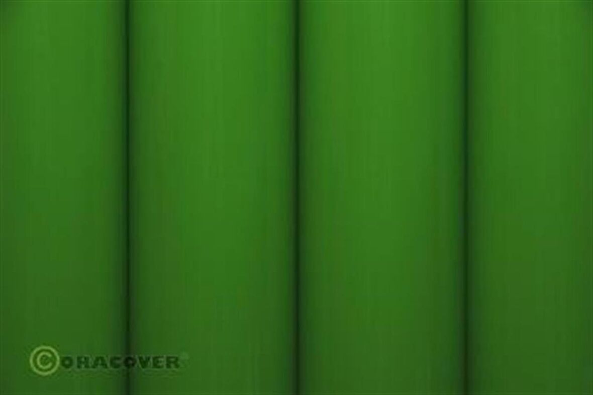 Oracover 21-043 Model Uçak Kaplama Filmi- Çimen Yeşili- 1 Metre