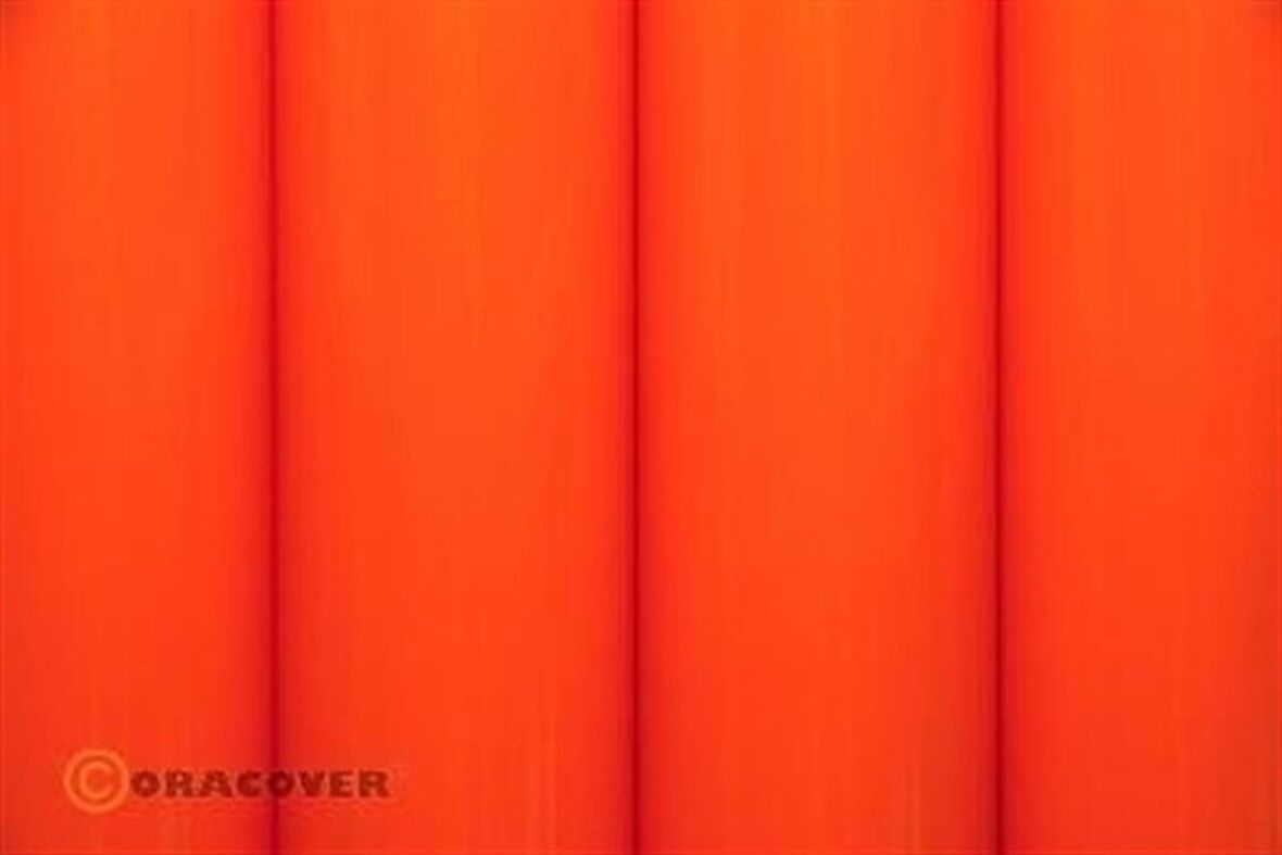 Oracover 21-060 Model Uçak Kaplama Filmi- Turuncu- 1 Metre
