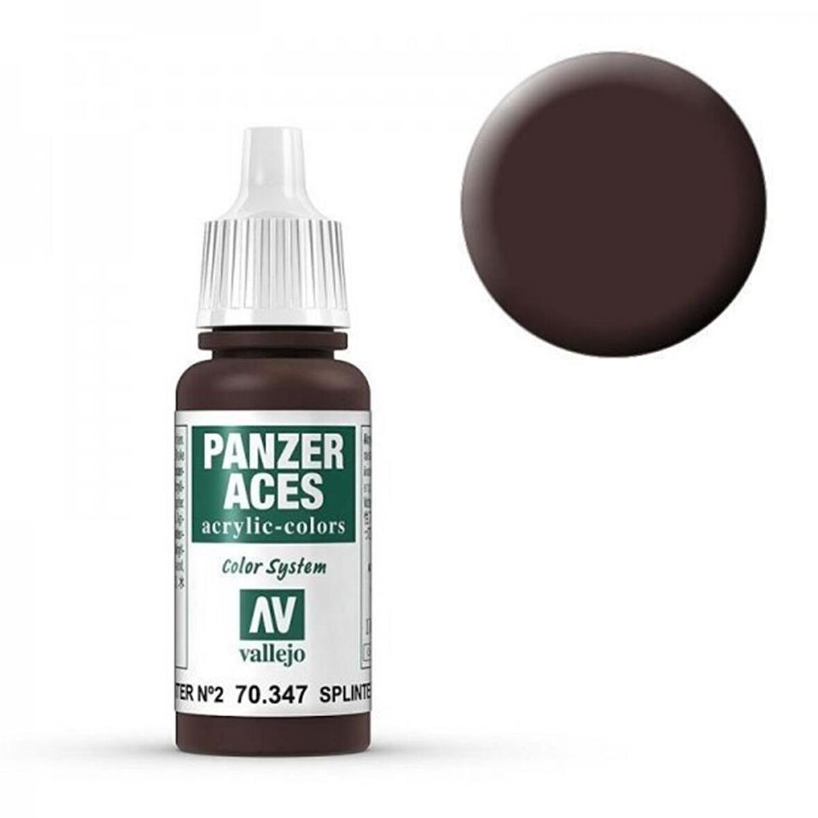 Vallejo 70347 17 ml. Splinter Blotches II Panzer Aces Serisi Model Boyası