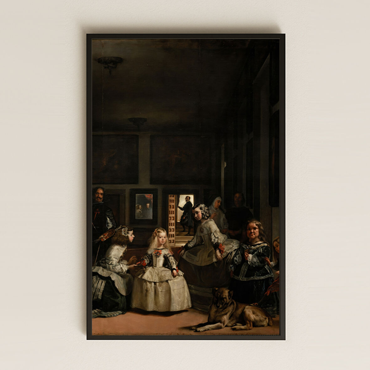 Velázquez - Las Meninas UV Baskı Reprodüksiyon Tablo