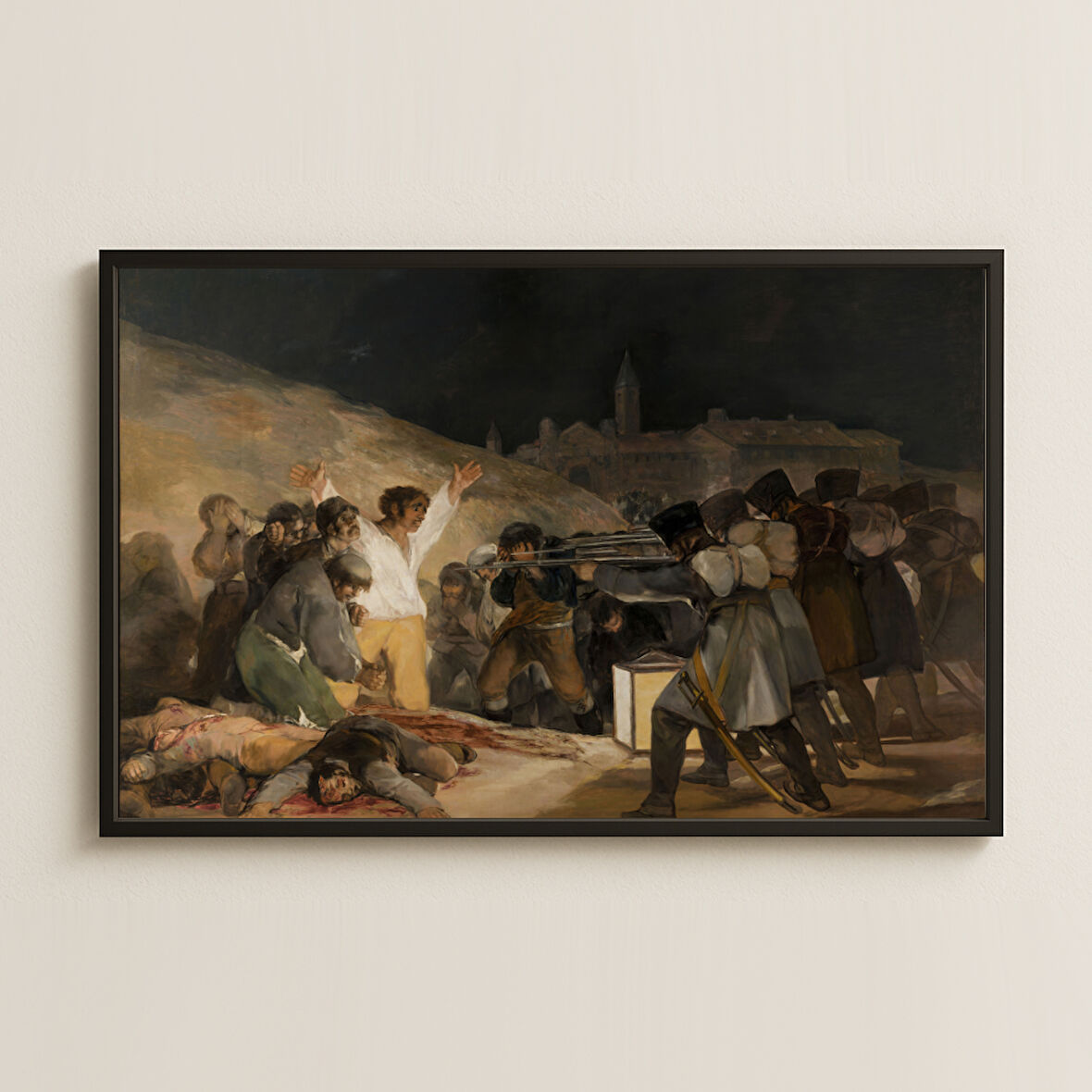 Goya 3 Mayıs 1808 UV Baskı Tablo