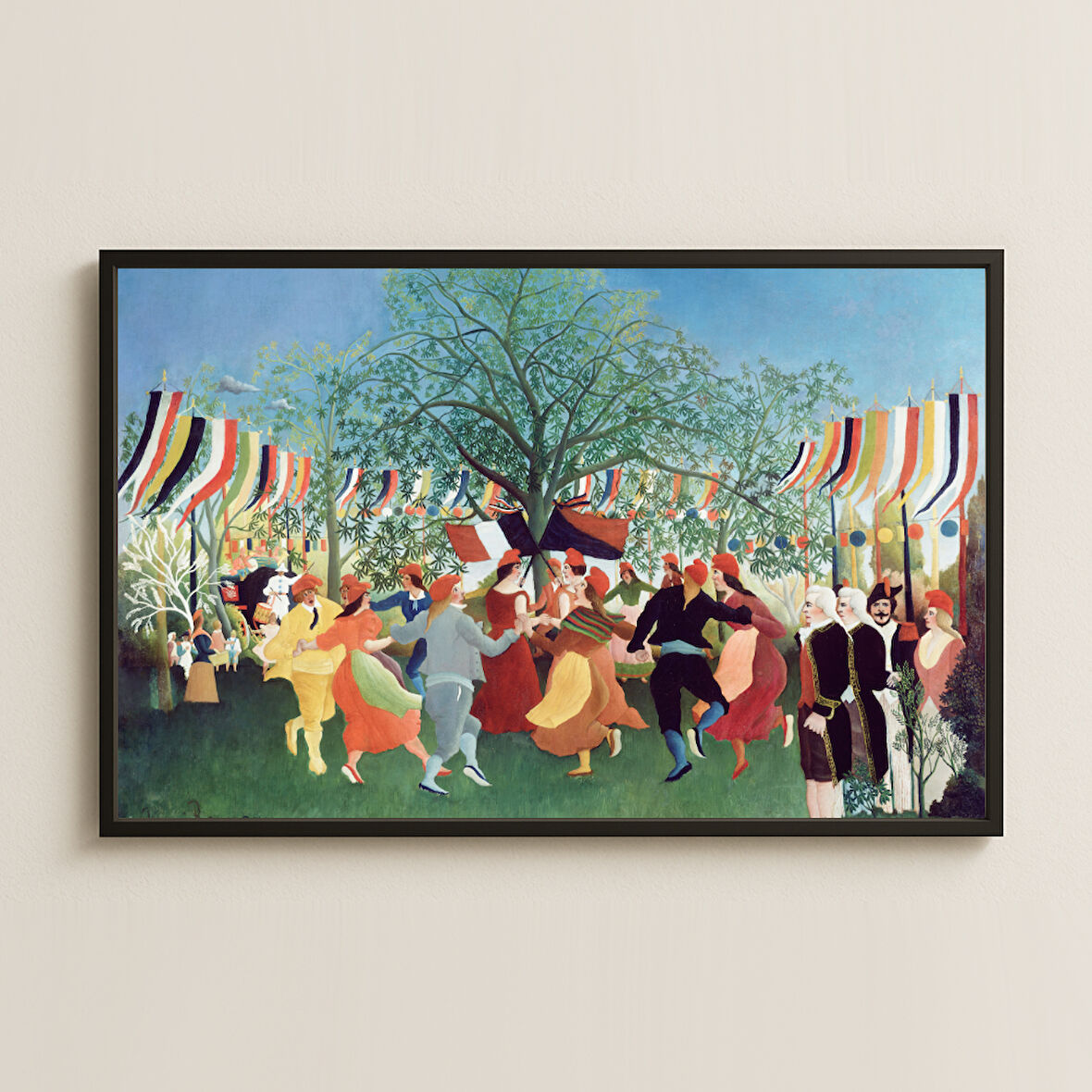 Henri Rousseau Cumhuriyet Şenliği UV Tablo