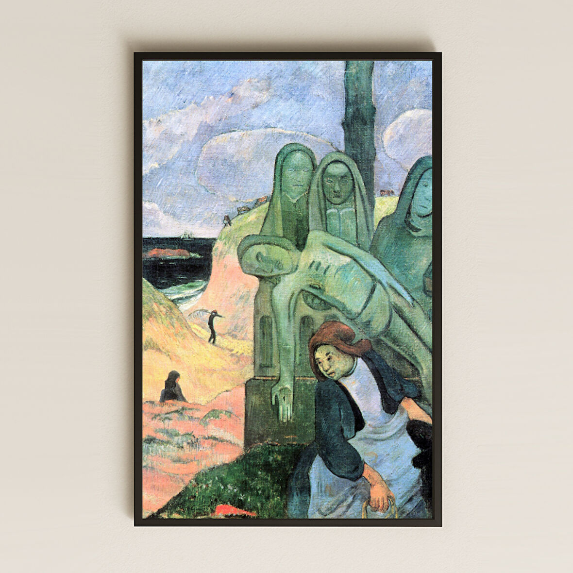 Sembolik Anlatımlı Gauguin UV Baskılı Tablo