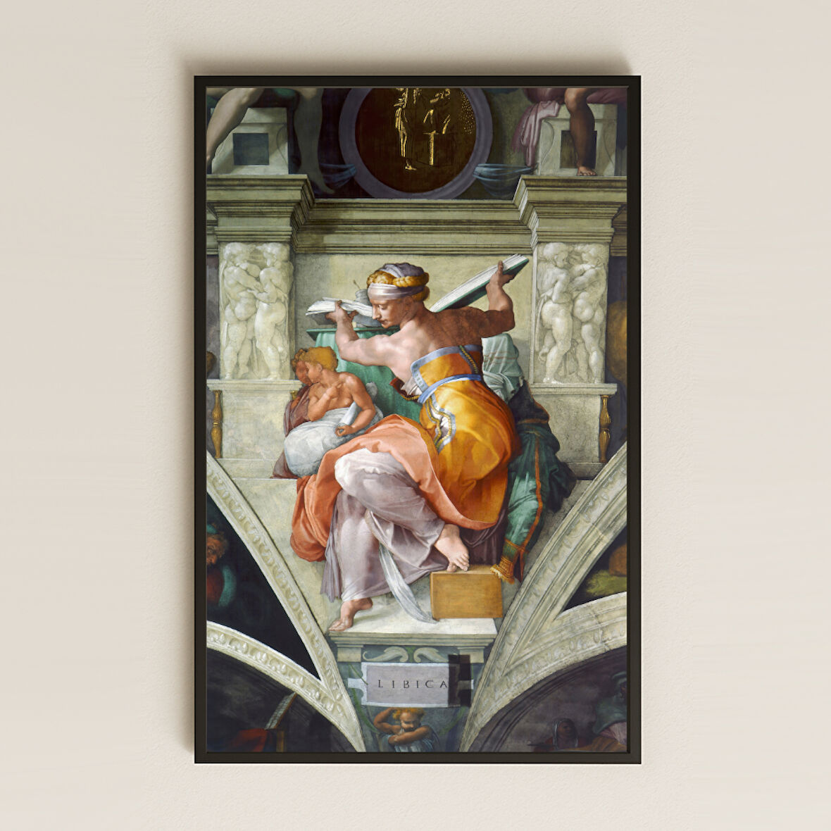 Michelangelo Libya Kâhini Tablosu - Rönesans Kehanet Sanatı