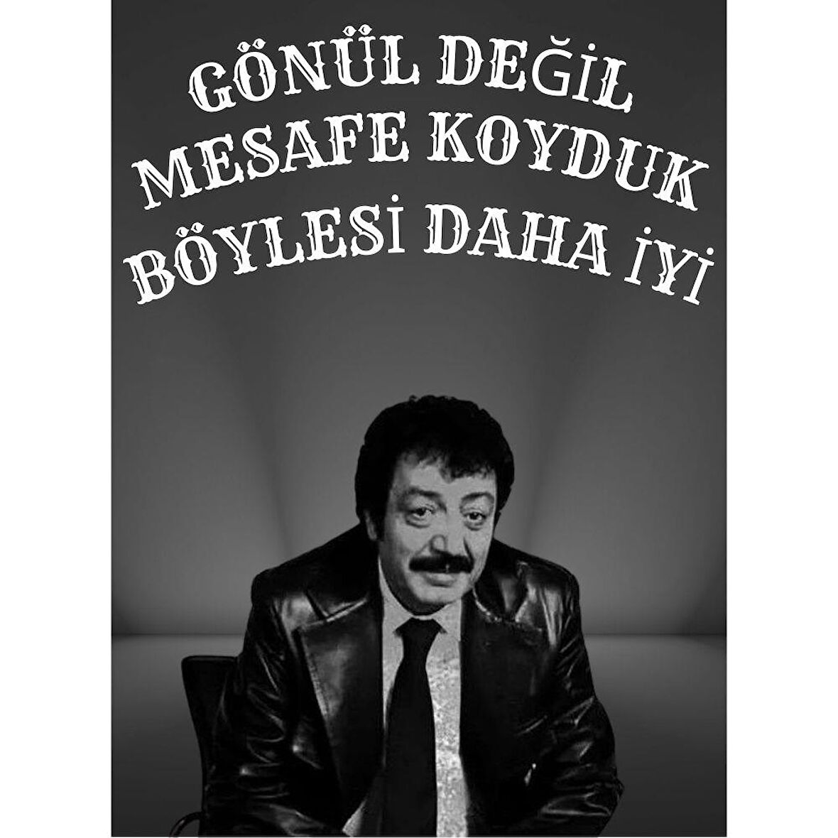 Müslüm Gürses Yıkılacak Hayal Ahşap Retro Vintage Poster