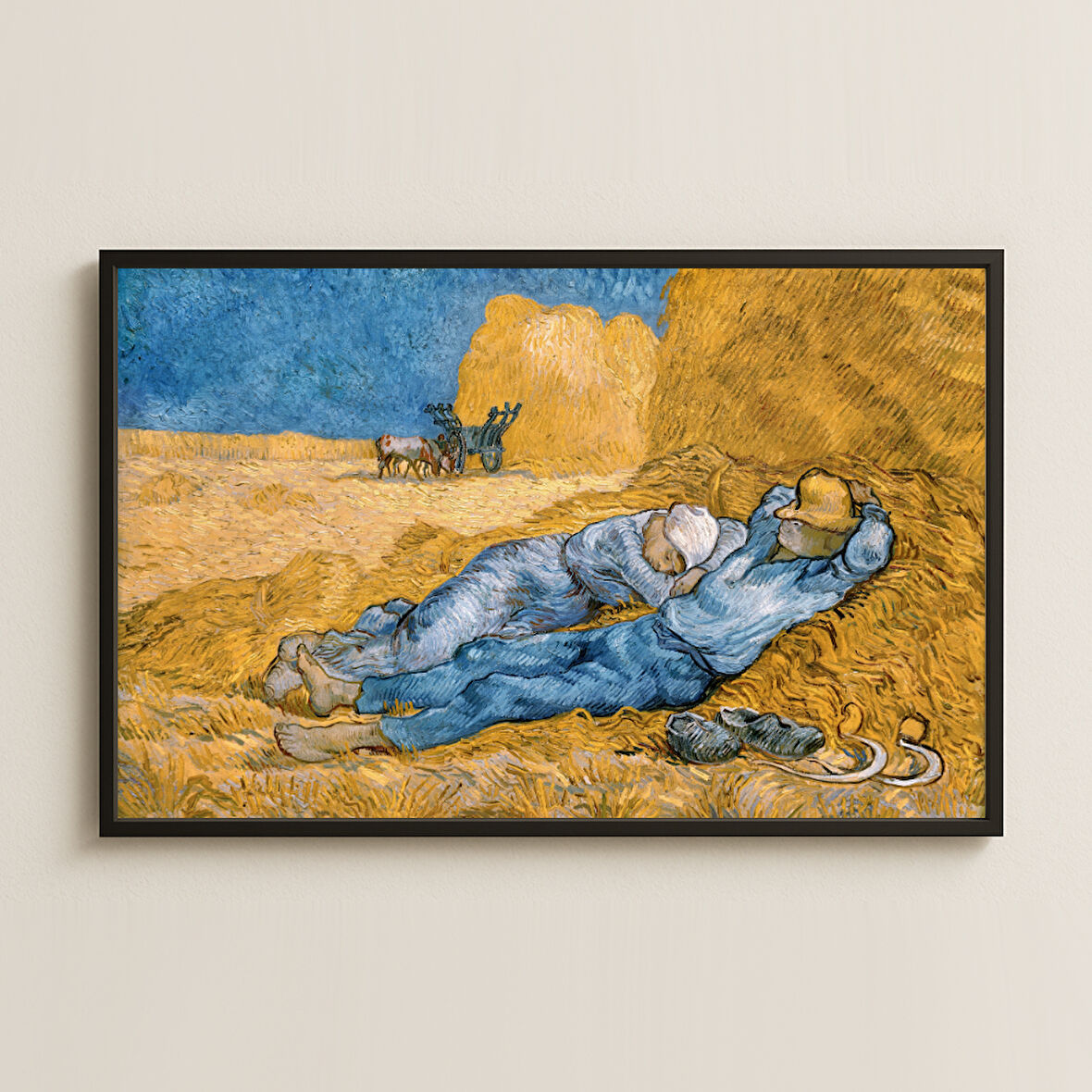 Van Gogh Öğle Uykusu (Noon Rest) Pleksi Tablo