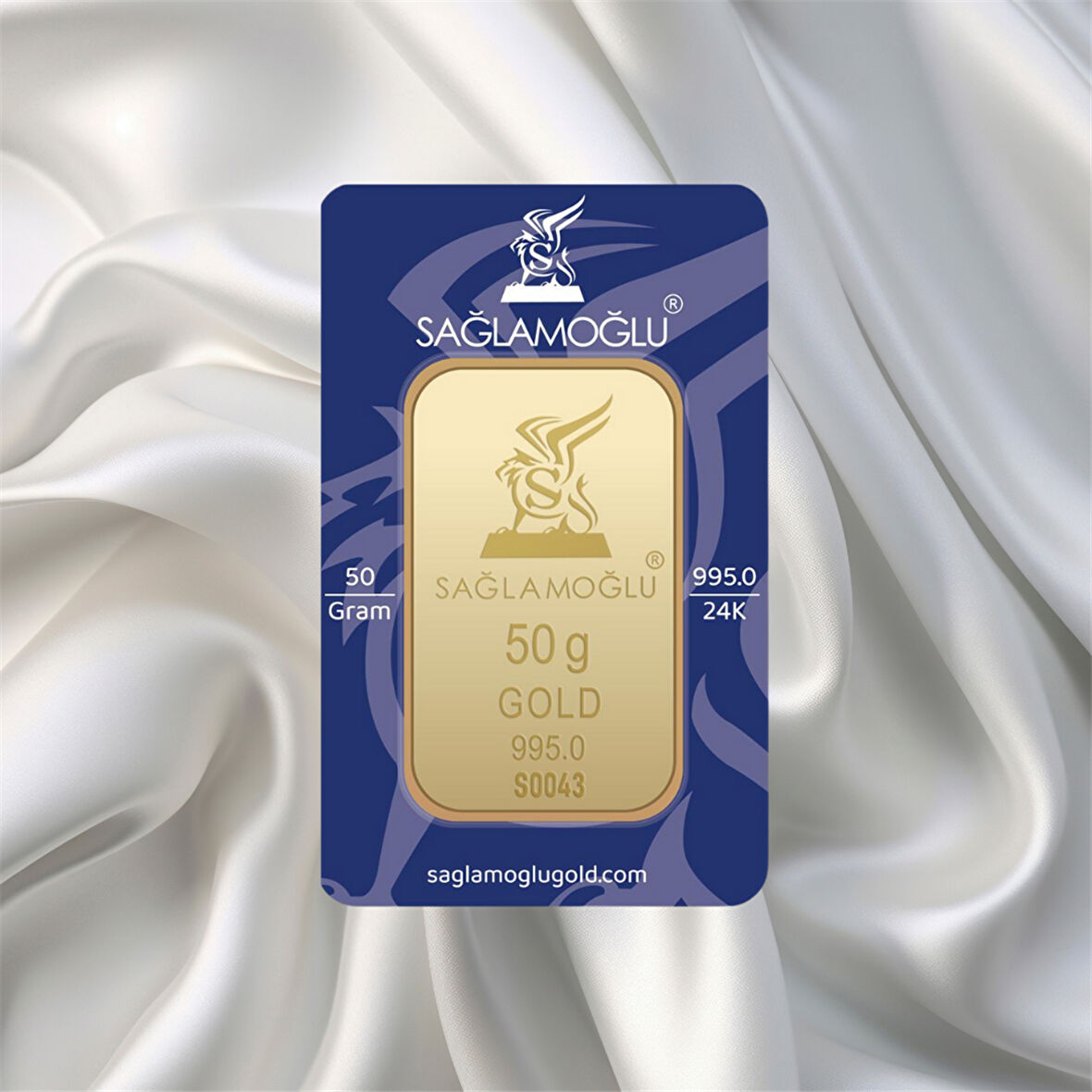 50 GR 24 AYAR SAĞLAMOĞLU GRAM ALTIN