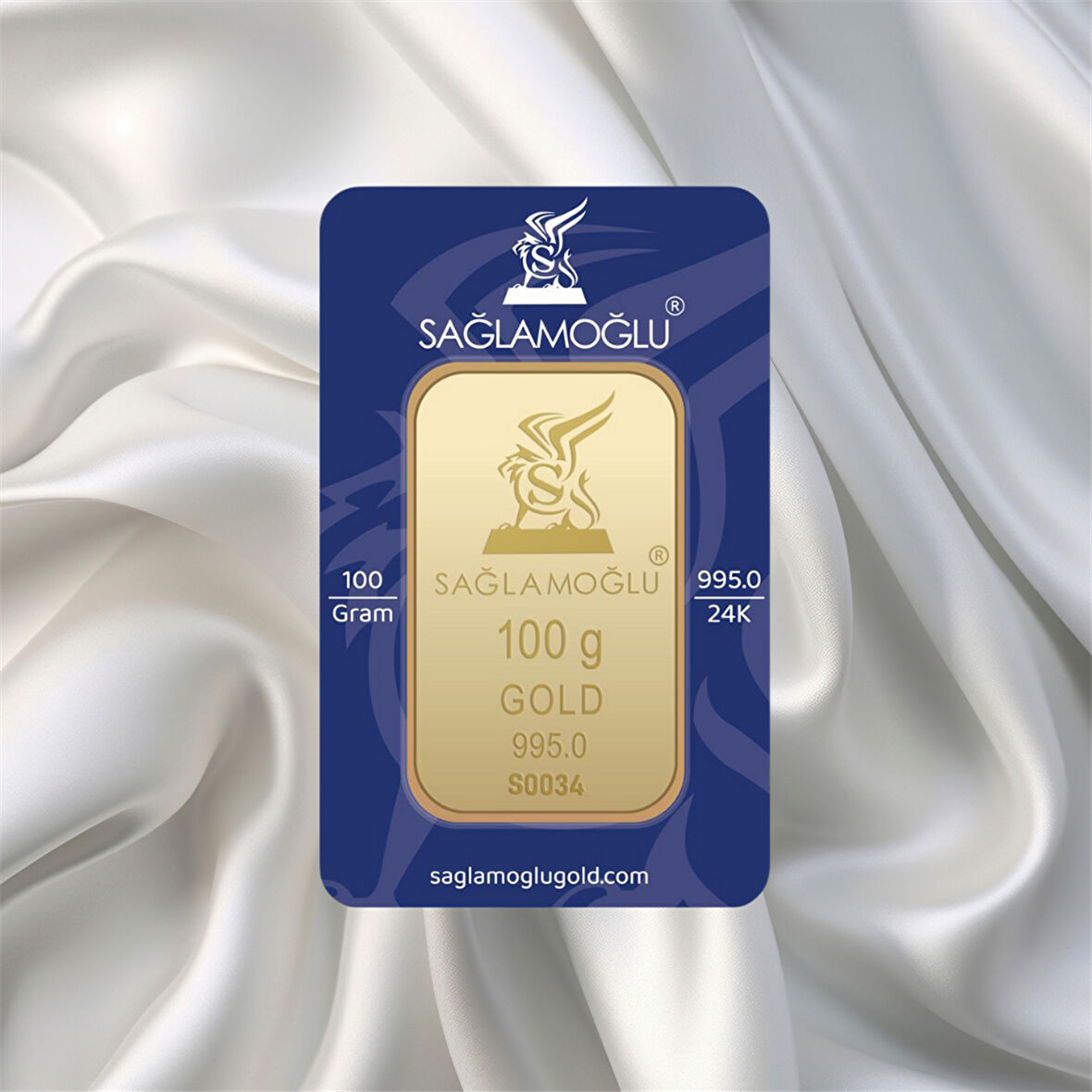 100 GR 24 AYAR SAĞLAMOĞLU GRAM ALTIN