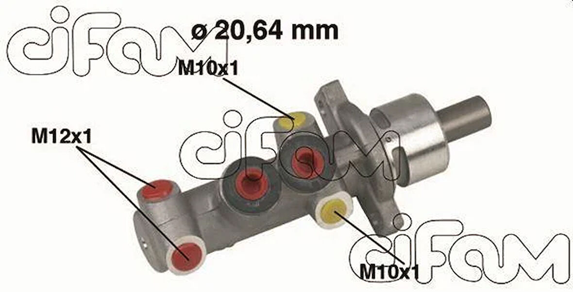 FREN ANA MERKEZİ RENAULT CLIO II 98 CLIO SYMBOL 00 SYMBOL II 08 20.64 mm