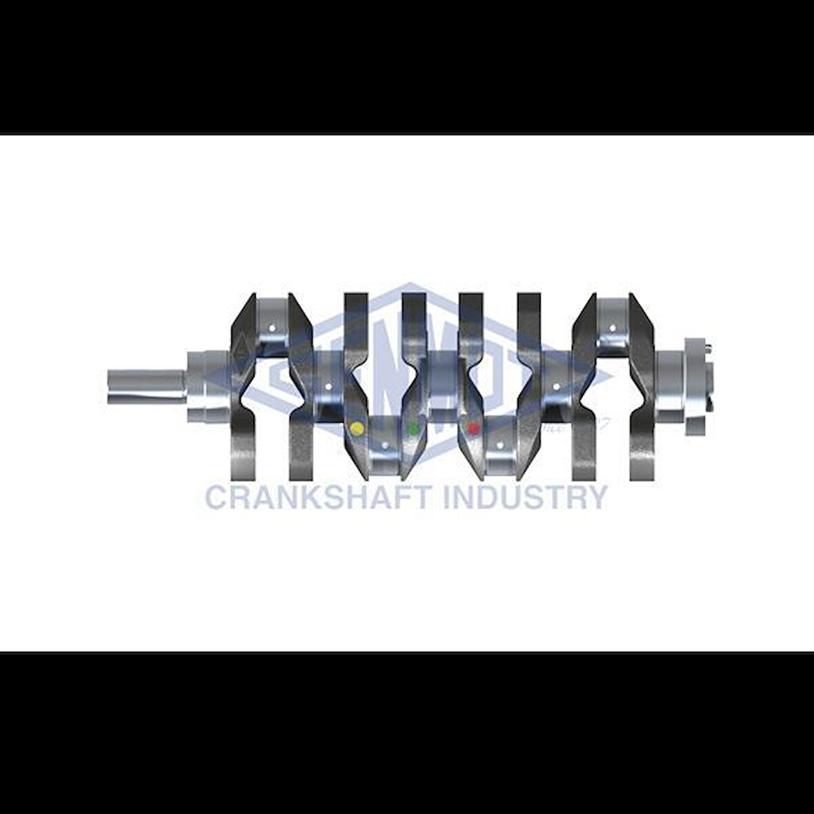 KRANK MİLİ NISSAN NAVARA. SKYSTAR. PICK UP 2.5L YD25DDTi Dci D40 D22 Euro4 Euro5 03- / NP300 D22 Euro5 10- / PATHFINDER 2.5L YD25DDTi R51 05-