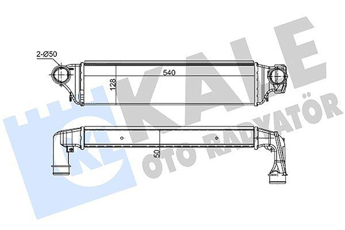 TURBO RADYATORU BMW E46 M47 M57 99 03