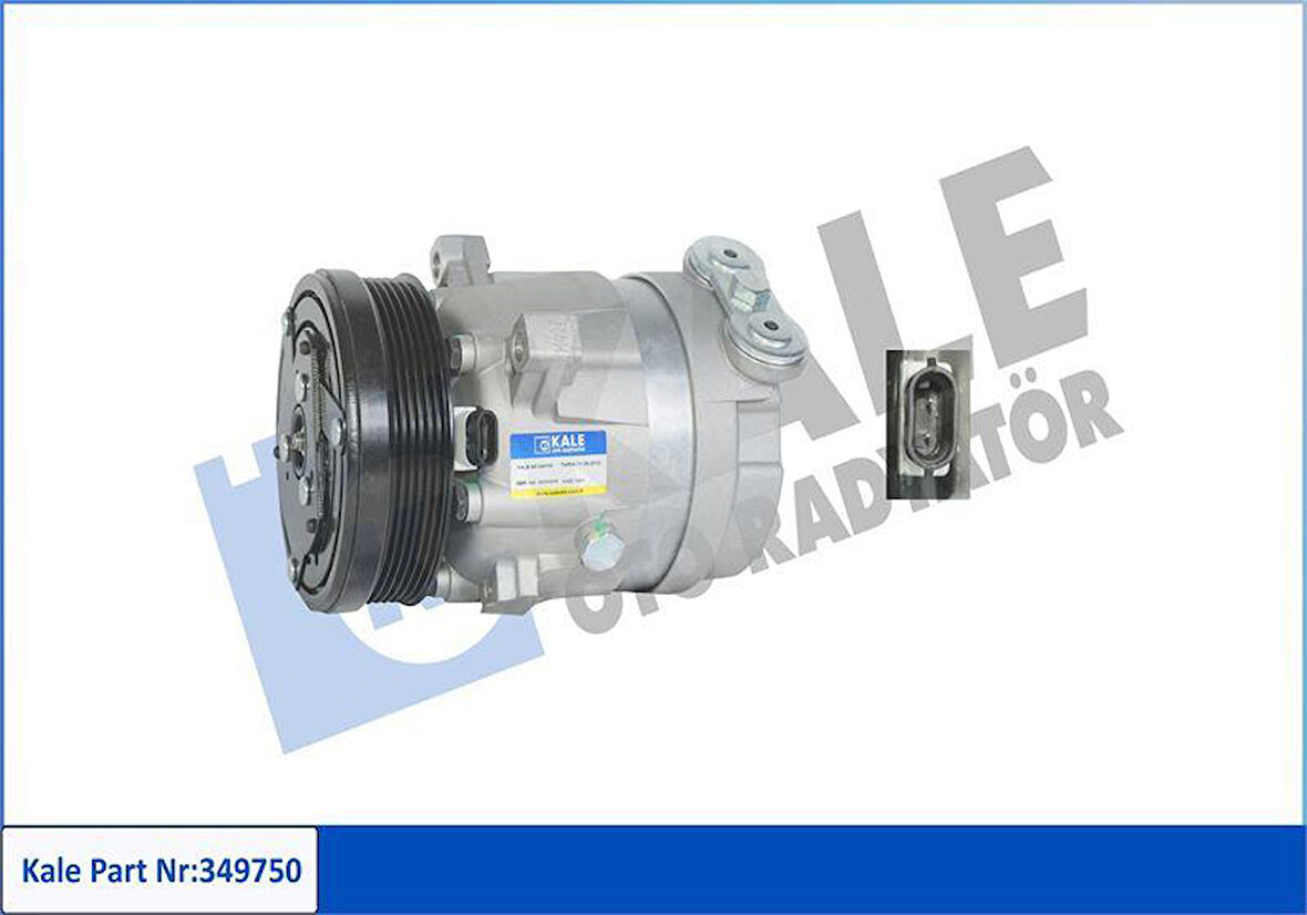 KLİMA KOMPRESÖRÜ VECTRA A 2.0 88-95 -CALIBRA A 2.0 90-97 124mm