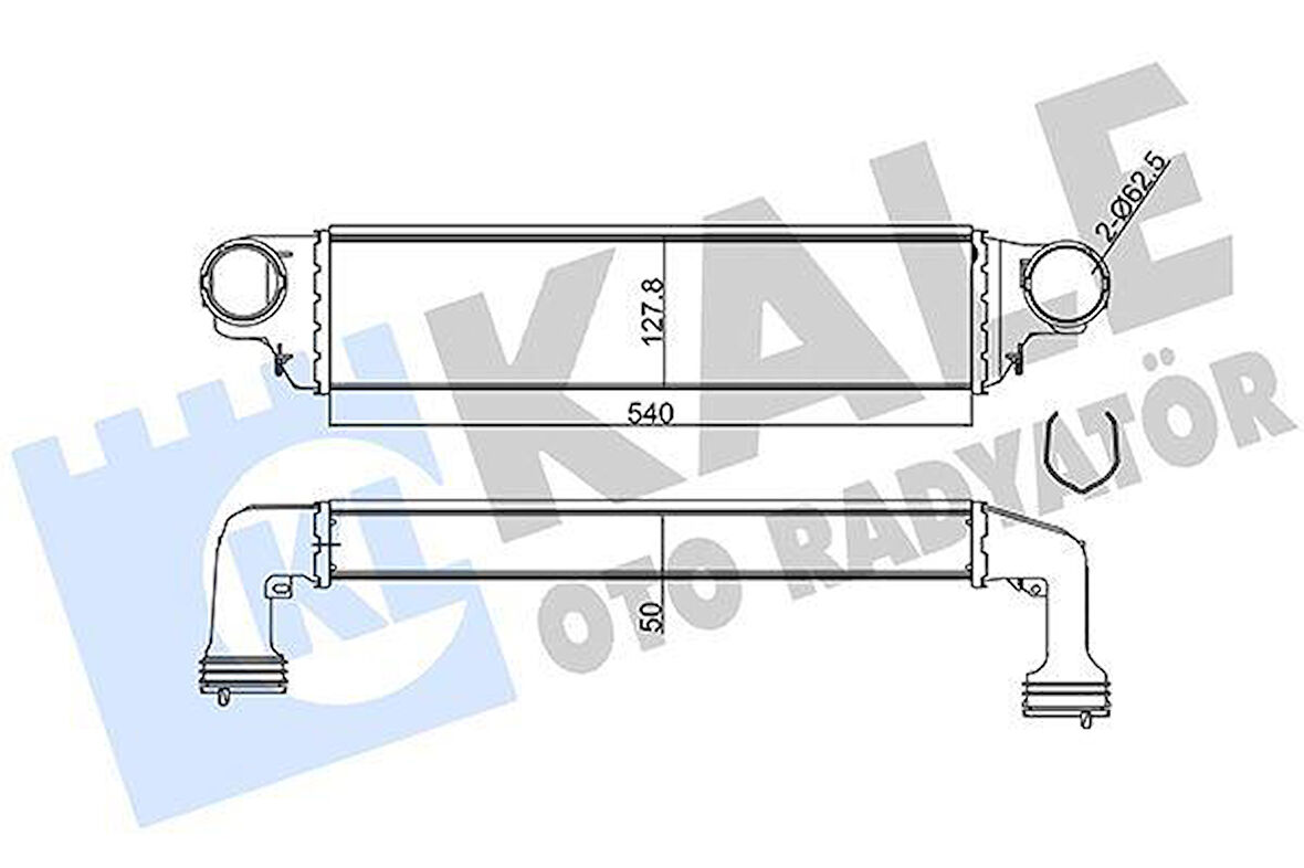 TURBO RADYATORU BMW E46 E83 M47 M57