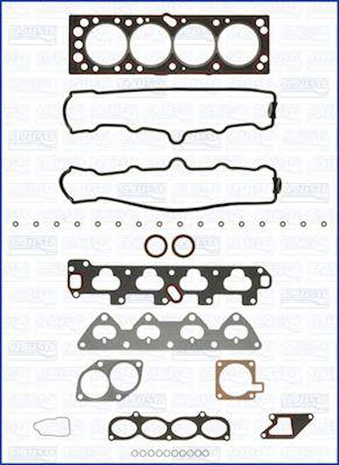 MOTOR TAKIM CONTA FULL KEÇELİ VECTRA A-ASTRA F-ASCONA C-KADETT E-OMEGA A 2.0 8V SER-SEH-NE-NEJ