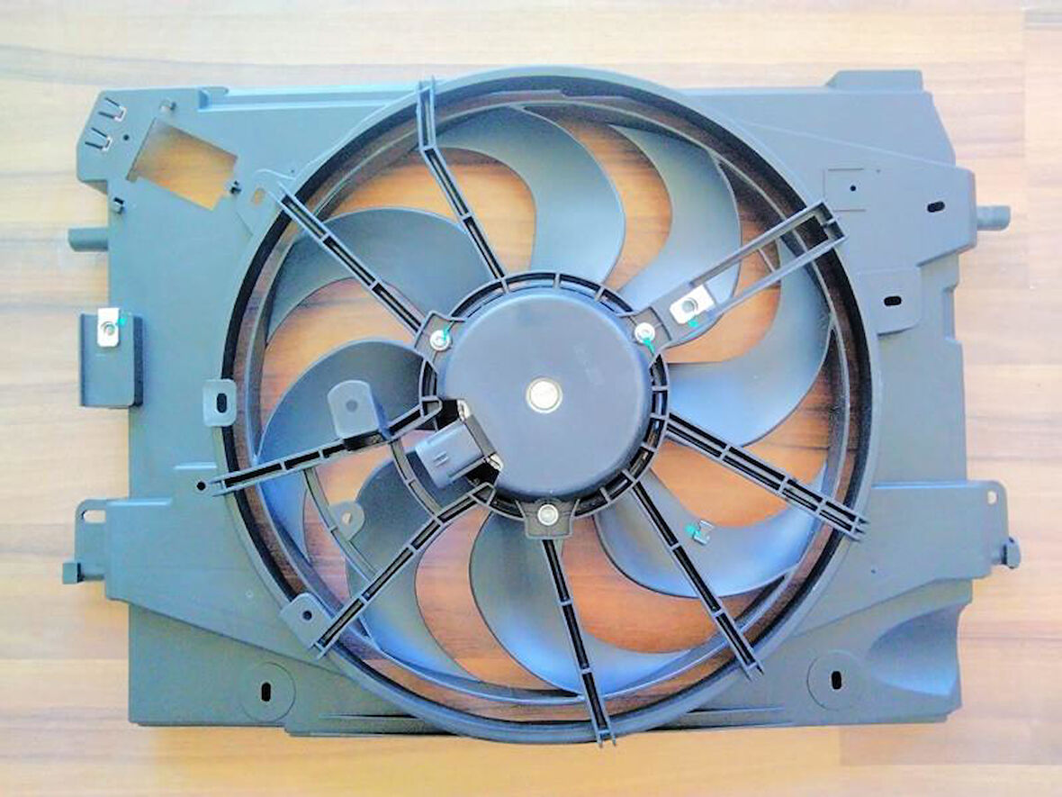 RADYATÖR FAN MOTORU DAVLUMBAZLI CLIO IV-CAPTUR 0.9-1.2-1.5DCI-TCE 13 J5-H5 1.6 18 FAN ŞASESİ 650mm 149mm