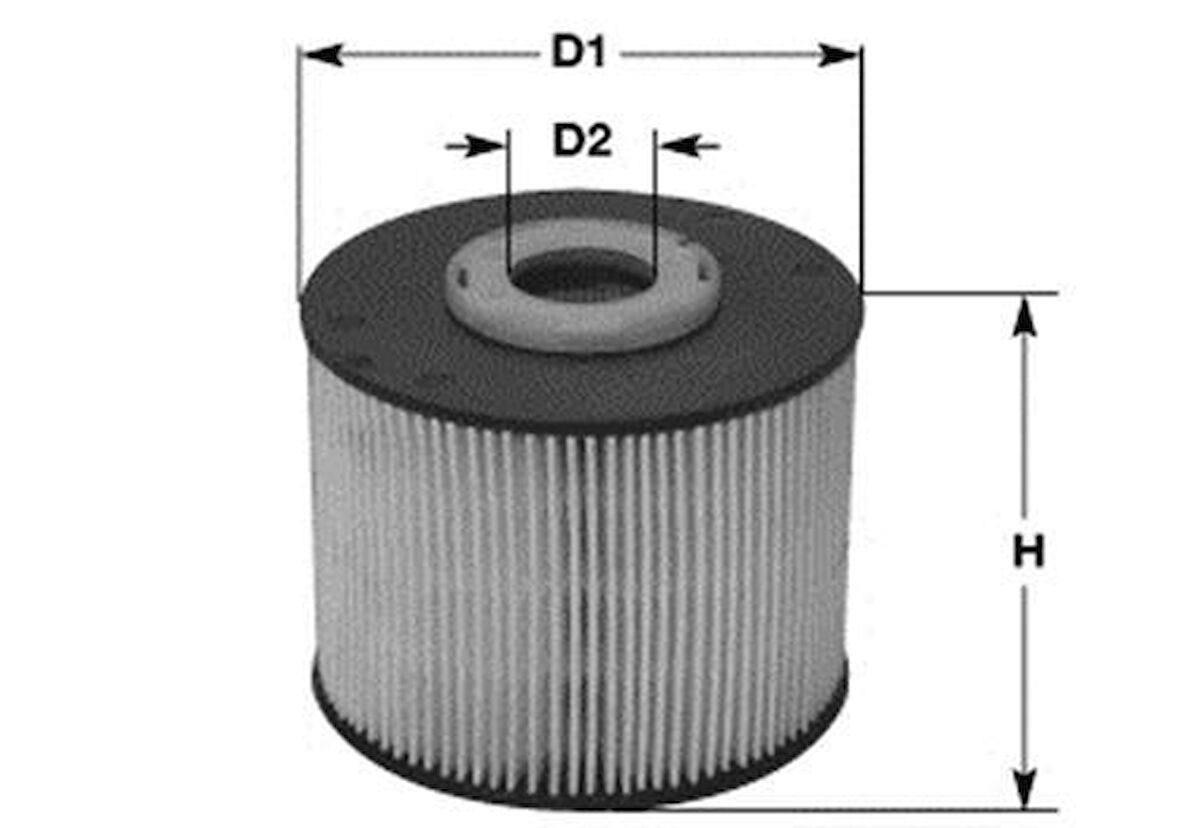 YAKIT FİLTRESİ SCUDO II-P308-P3008-P407-P5008-C4-C5 2.0 HDI-JTD SU AYIRAÇLI KAĞIT PU927x