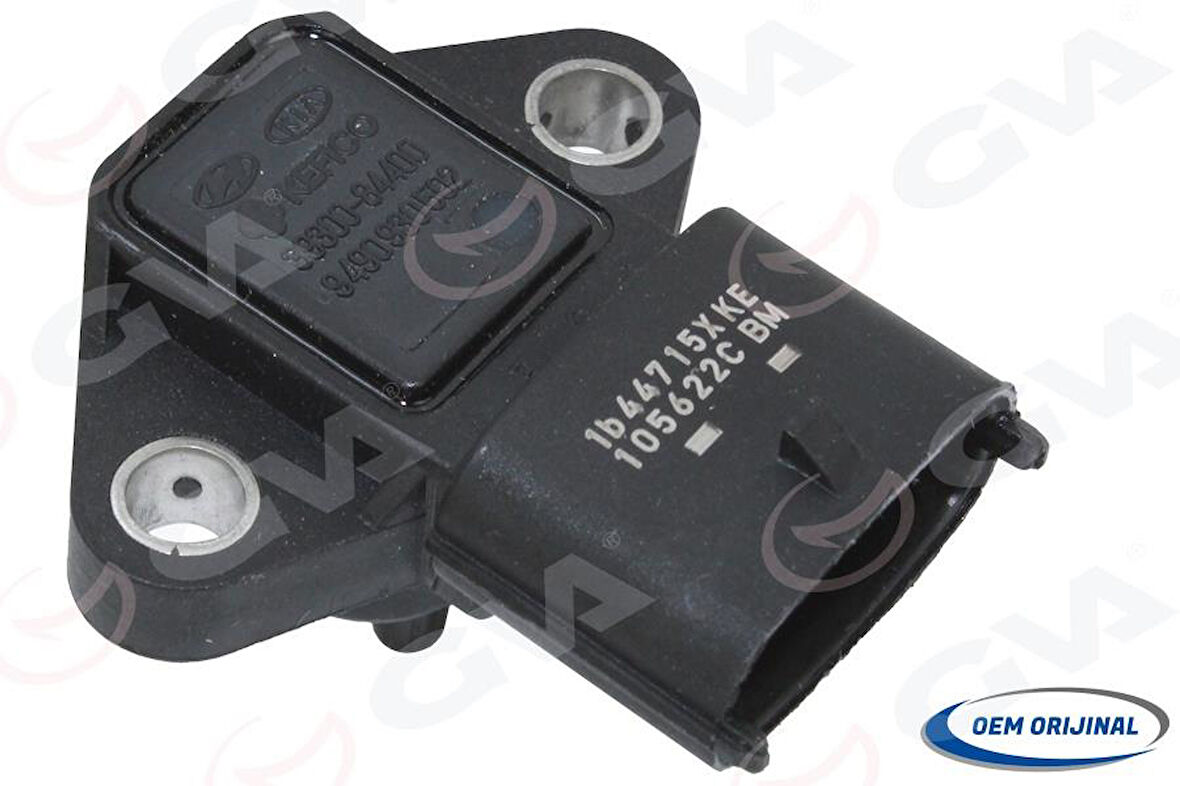MAP SENSÖRÜ - Mutlak basınç sensörü - vakum sensörü HYUNDAI-KIA ACCENT ERA. GETZ. CERATO. RIO 1.5L D 4FA 06-10 İ20. İ30. CEED. SOUL. CARENS 1.4L 1.6L D4FC D4FB 08- İ10. PICANTO 1.1L 07-10