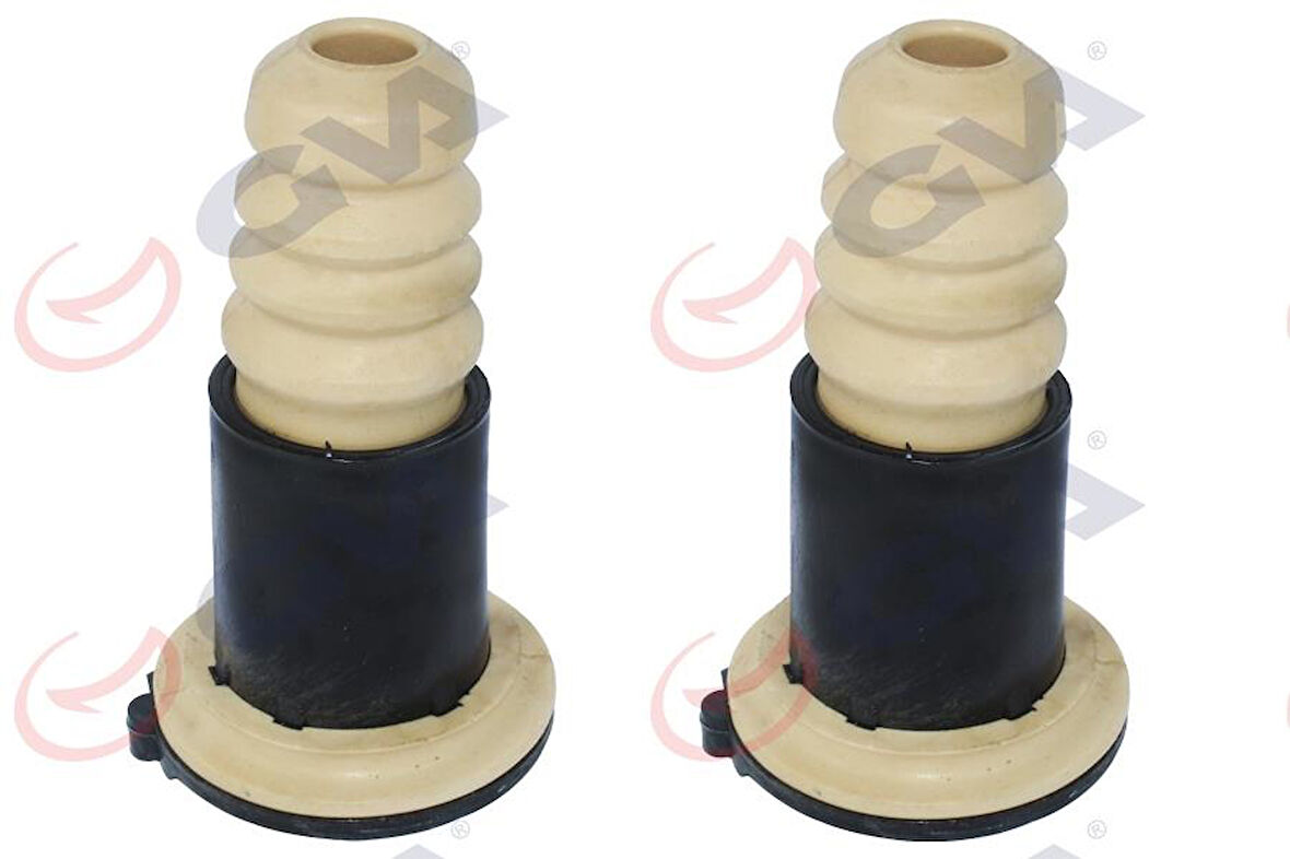 AMORTİSÖR TAKOZU ARKA UZUN KİT FIORINO-BIPPER-NEMO-LINEA 1.4-1.3 MJTD 08 VULKOLLAN GÖZENEKLİ