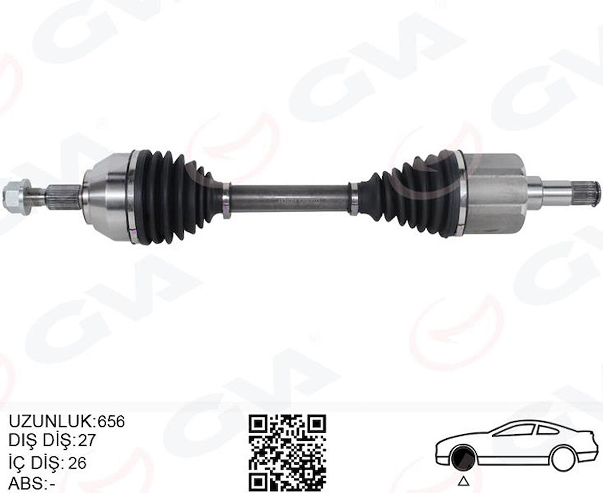 ON AKS KOMPLE SOL KUGA I 08 13 2.0 TDCI