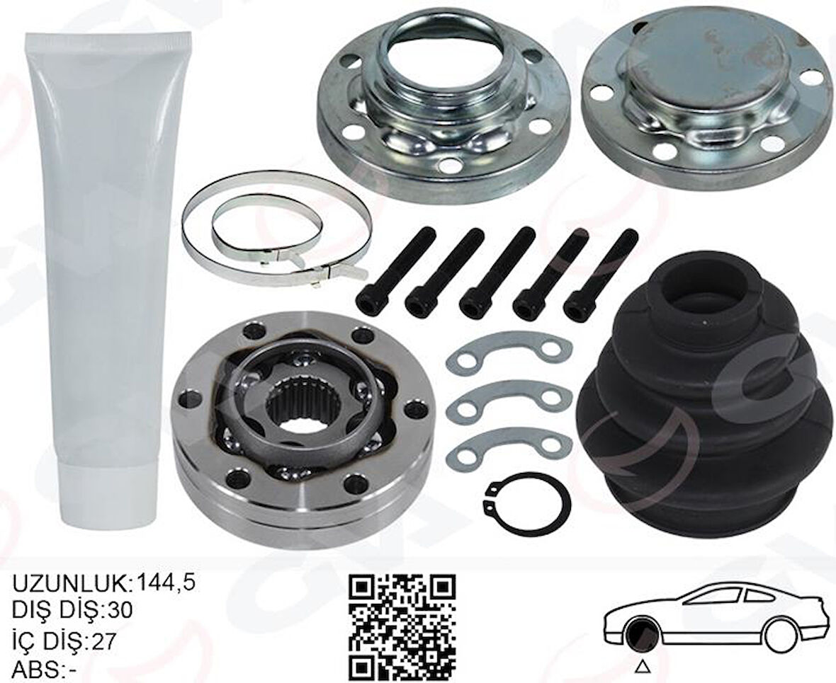 AKS KAFASI IÇ SAĞ/SOL BMW E46 E87 E90 E83 E91 SANZIMAN TARAFI