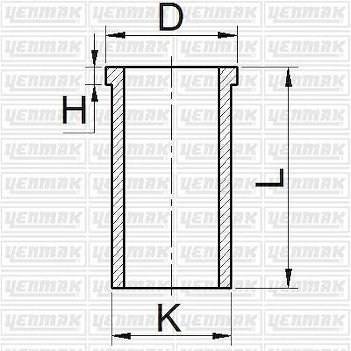 MOTOR GOMLEK 050 FARKLI 8601MM TRANSIT CUSTOM TTF 14 YENI TRANSIT V363 TTG 14 RANGER TKE 11 2.2 155PS