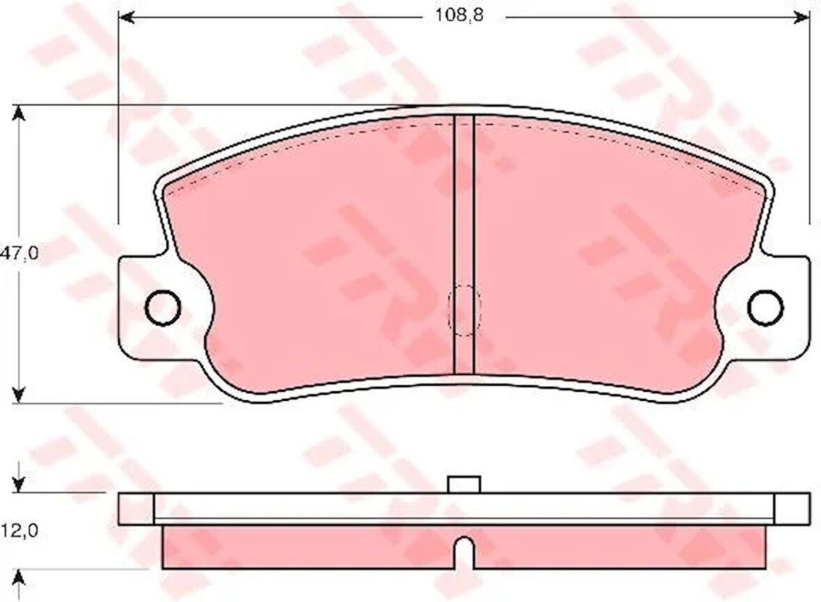 ARKA BALATA FIAT CROMA 1.6/2.0/2.0ie/2.0ie TURBO/1.9T/2.5D/2.5TD TMPR 2.0ie