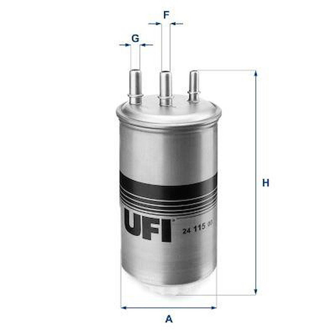 YAKIT FİLTRESİ LOGAN 01 06 SANDERO 08 DUSTER 10 CLIO SYMBOL II 05 1.5dCI K9K