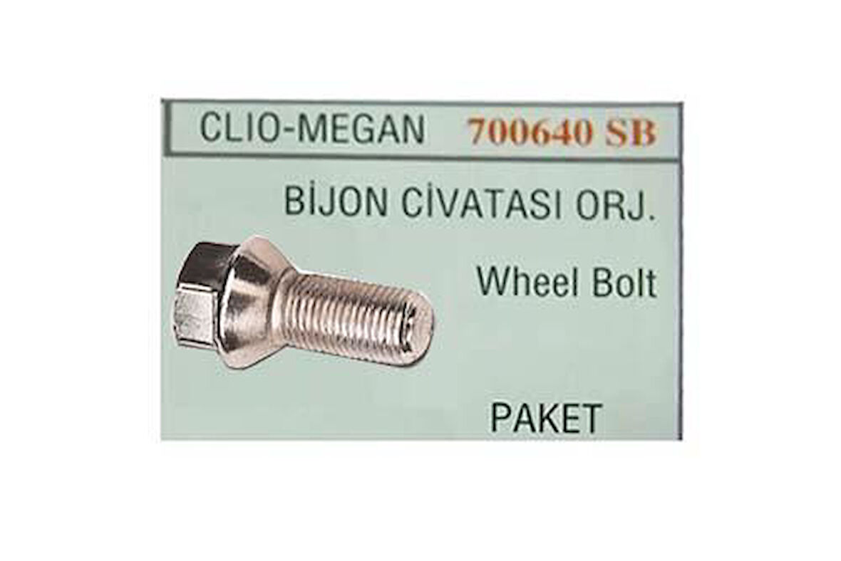 BİJON CİVATASI CLIO-MGN 709640SB