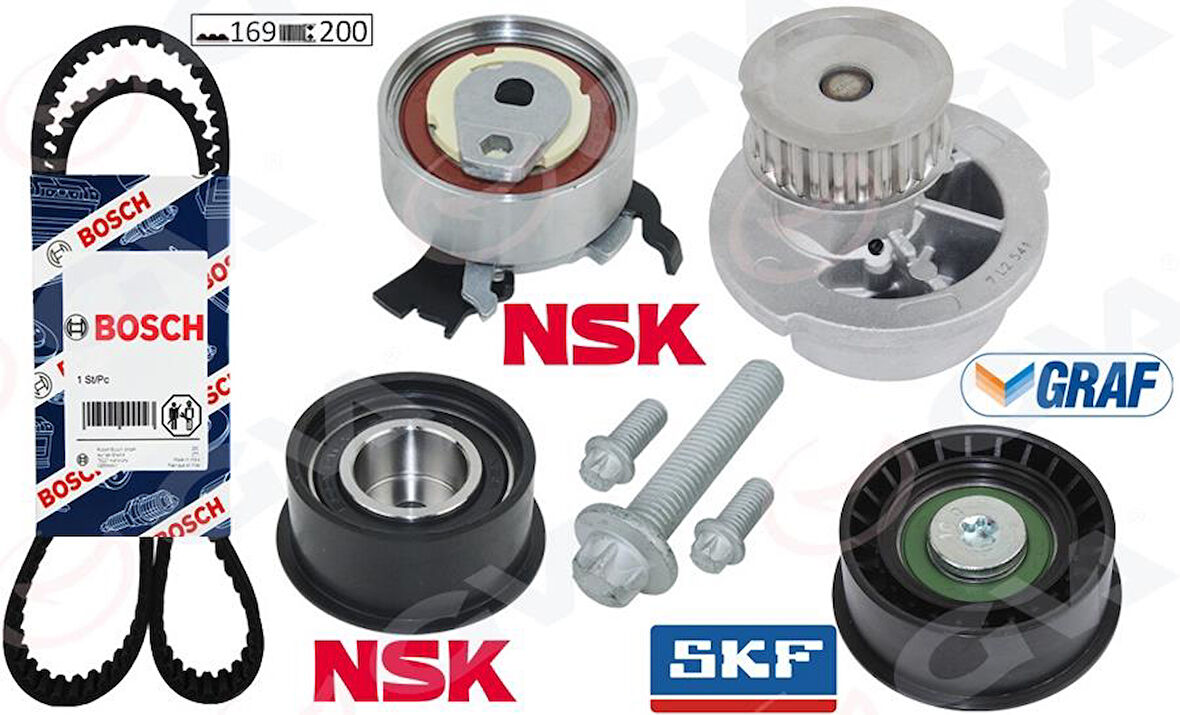 DEVİRDAİMLİ EKSANTRİK GERGİ KİTİ ASTRA F-CORSA B-VECTRA B 1.4i-1.6i-1.8i 16V X14XE-X16XEL-X18XE