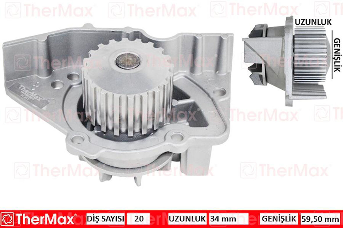 DEVİRDAİM PARTNER-BERLINGO 96 JUMPER-SCUDO 96-02 EXPERT 96 PA391 PA911 20 DİŞ-59.5mm-34m