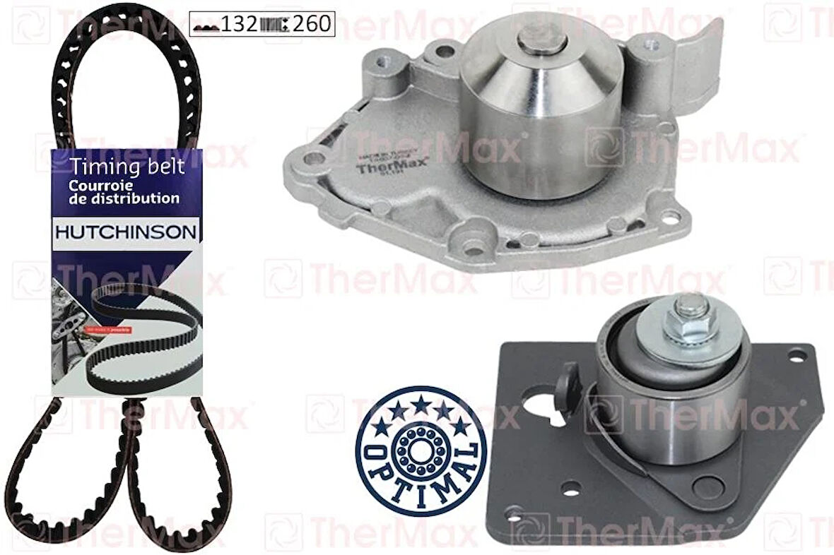 DEVİRDAİMLİ EKSANTRİK GERGİ KİTİ MGN II 2.0 16V F4R -LGN II-TRAFIC-MASTER-MOVANO-VIVARO1.9DCİ T