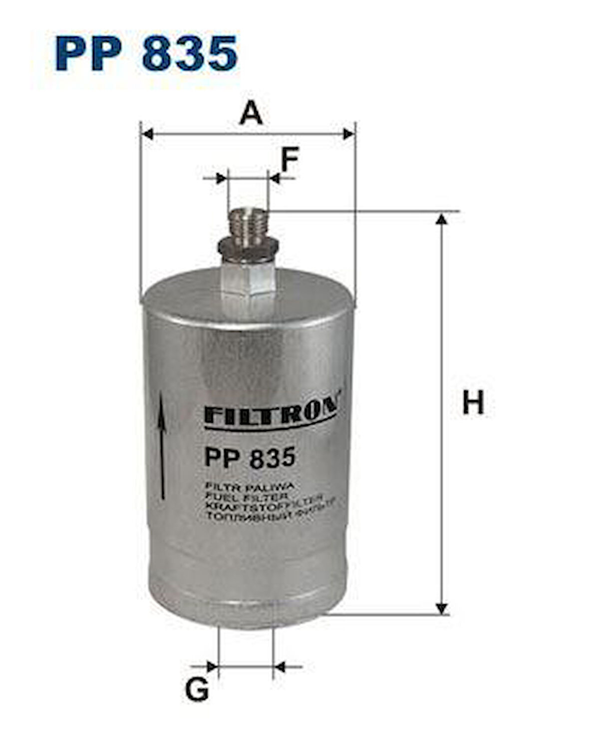 YAKIT FILTRESI MERCEDES M102 M103 M104 W201 W124 W140 C140 R129