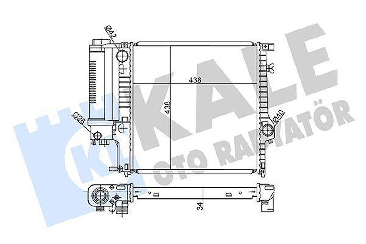 MOTOR SU RADYATORU MAN/SANZ KLIMALI BMW M40 M43 M50 M52 E30 E36