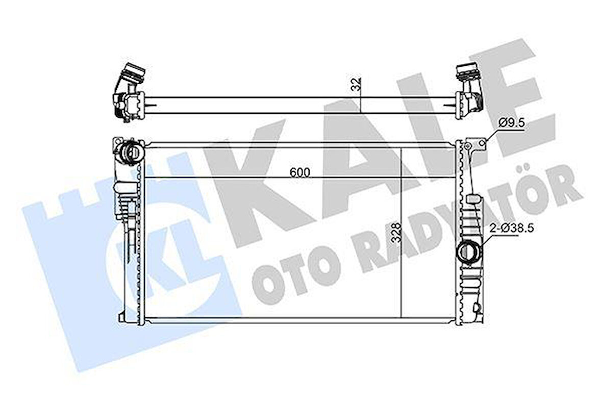 MOTOR SU RADYATORU BMW N13 N47 N B37 B47 F20 F30 F32 F34 I3