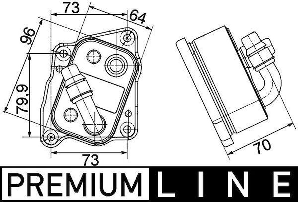 MOTOR YAG SOGUTUCU BMW N40 N43 N46 E81 E46 E90 E91 E60 E83 E85 PREMIUM LINE