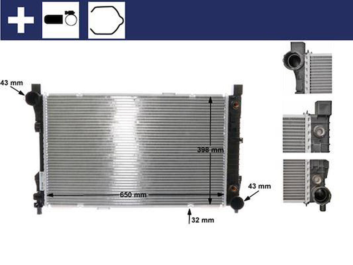 MOTOR SU RADYATORU MERCEDES W203 CL203 S203 C209 A209 R171