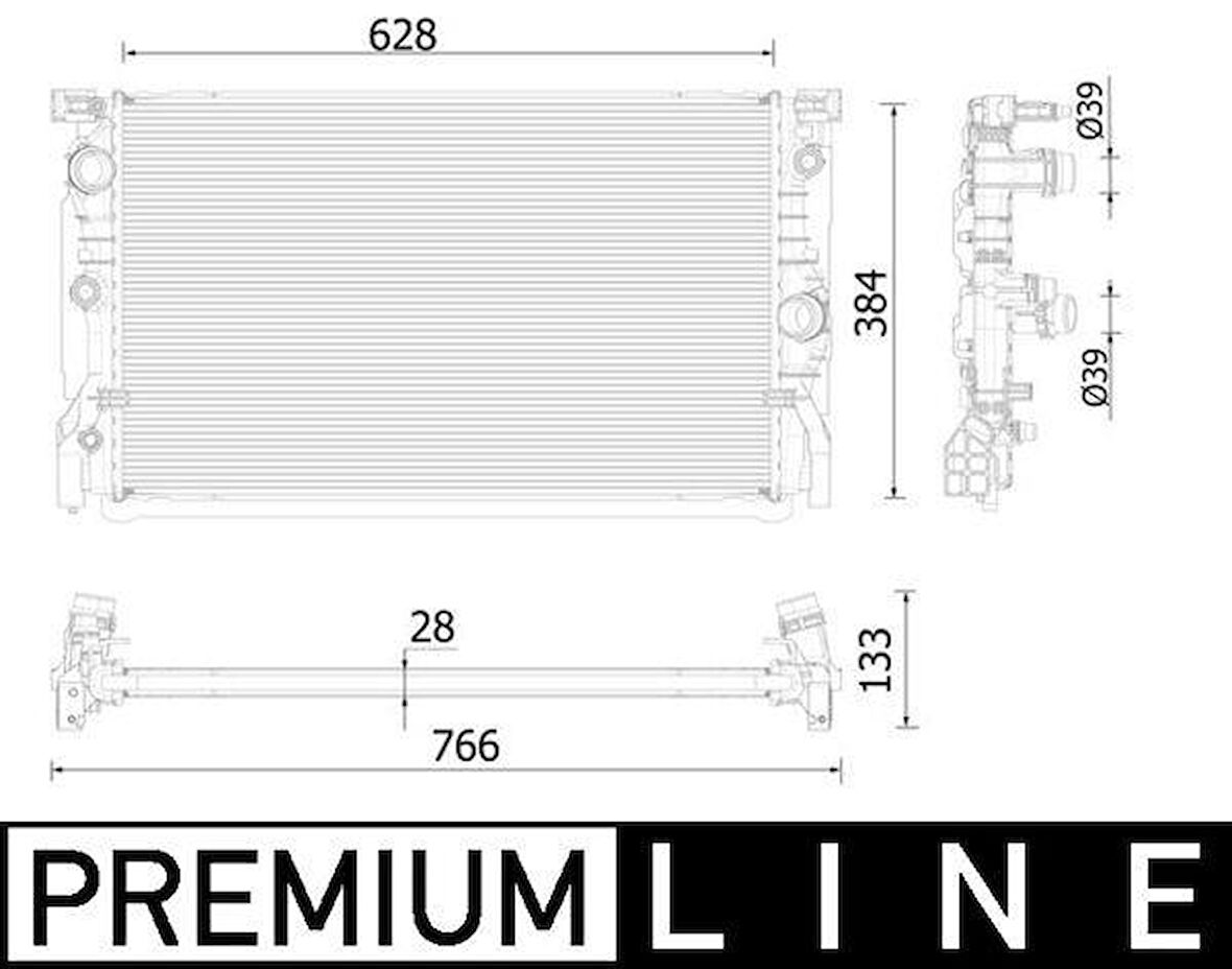 MOTOR SU RADYATORU PREMIUM LINE BMW G11 G12 15 20 G15 G16 18 20