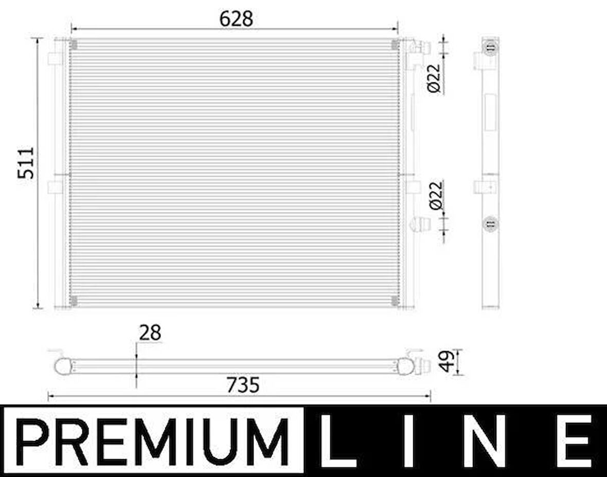 ILAVE SU RADYATORU BMW B48 B58 G30 F90 G31 G32 G11 G12 G15 F92 G16 F93 G14 F91 PREMIUM LINE