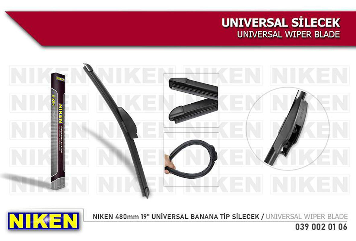 SİLECEK 480mm UNİVERSAL MUZ BANANA TİP