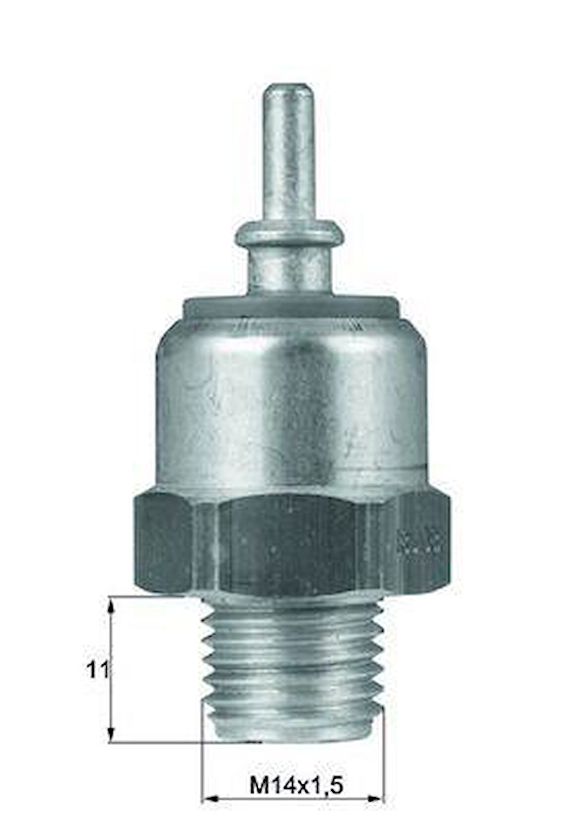 FAN MUSURU 85 C - 90 C TEKLI GRI MERCEDES W201 W124 W126 W463