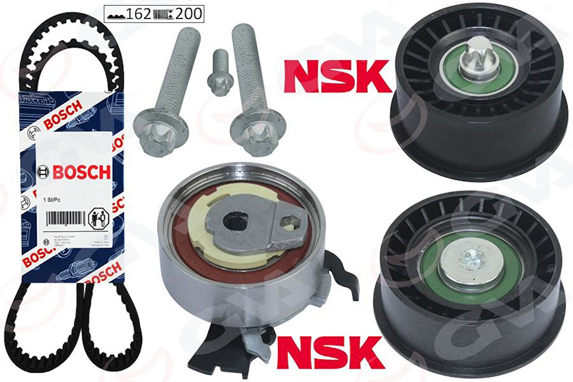 EKSANTRİK GERGİ KİTİ 162x200 ASTRA G-CORSA C-VECTRA C-MERIVA A-ZAFIRA A 1.4-1.6-1.8 16V Z16XE-Z14XE