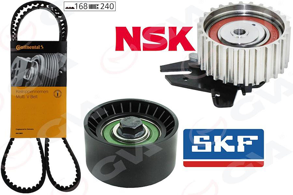 EKSANTRİK GERGİ KİTİ PUNTO-STILO 1.8 16V 98 ALFA ROMEO 145-146-156-SPIDER 1.8-2.0 16V K035429XS