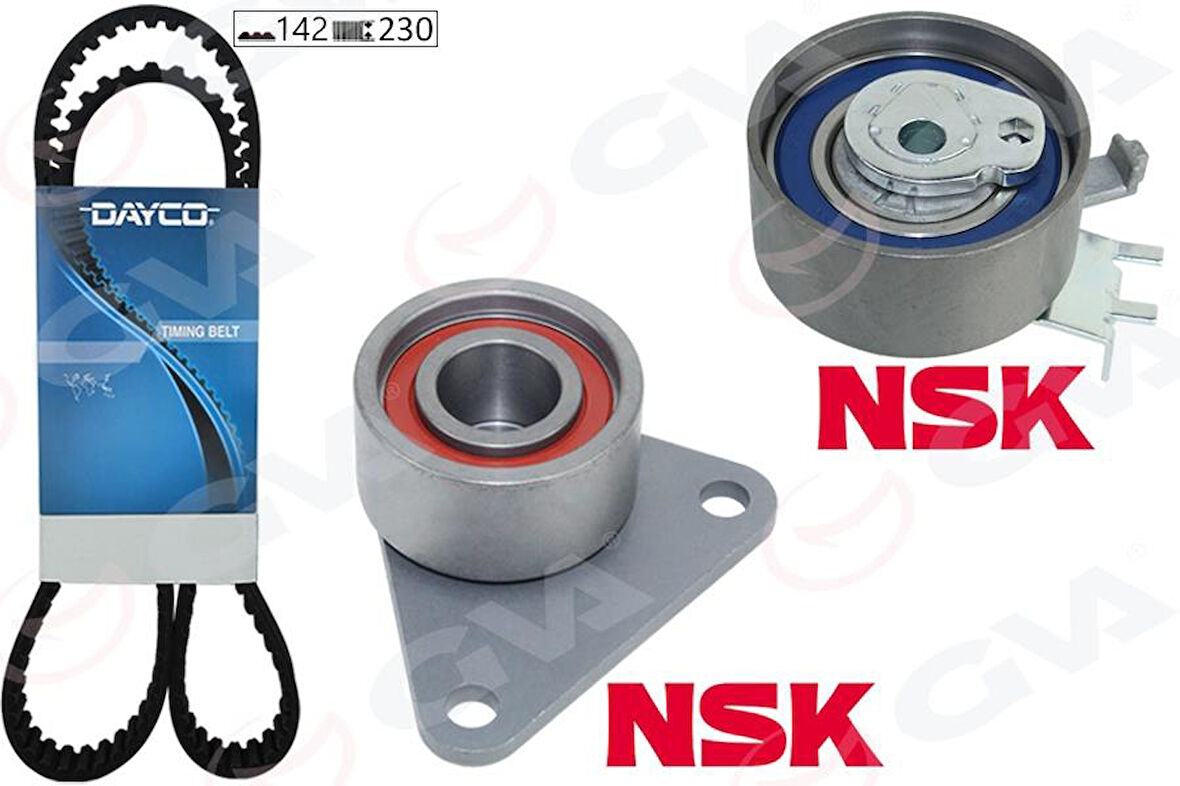 EKSANTRİK GERGİ KİTİ 142x230 LAGUNA 2.0 16V 95-01 -SAFRANE II 2.0 96-00 -VOLVO S40 99-04 K015509XS