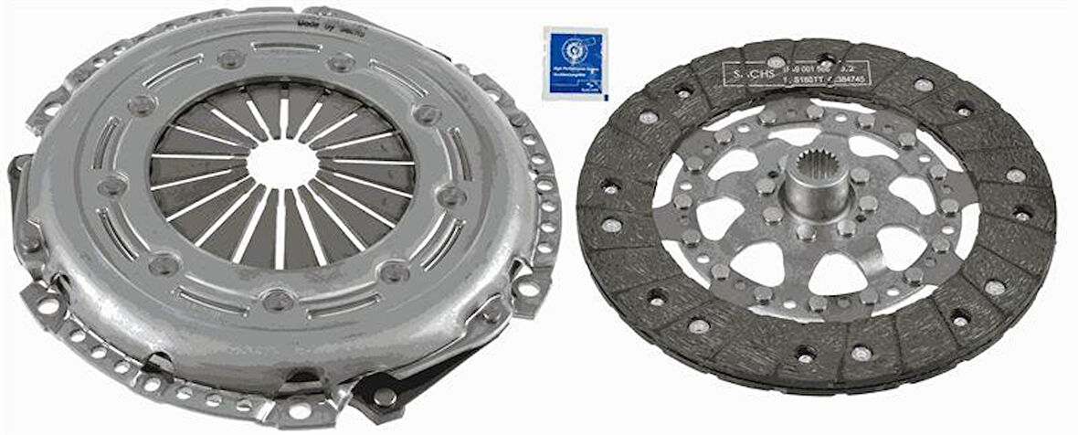 3000951086 DEBRİYAJ SETİ BASKI DİSK P308-P3008-P5008-C4-C4 PICASSO 1.6 HDİ 228mm x 18 Diş EGS 6 Şanzuman