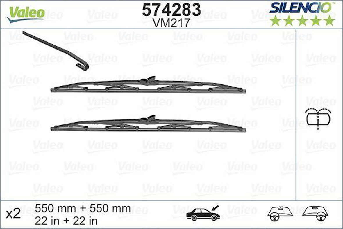 x SİLECEK SILENCIO 55 55 x2 VM217 P405