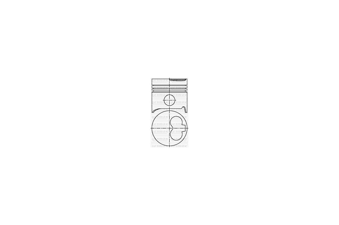 MOTOR PİSTON SEGMAN R9 DZL 1600 cc. 78.00 ÇAP STD