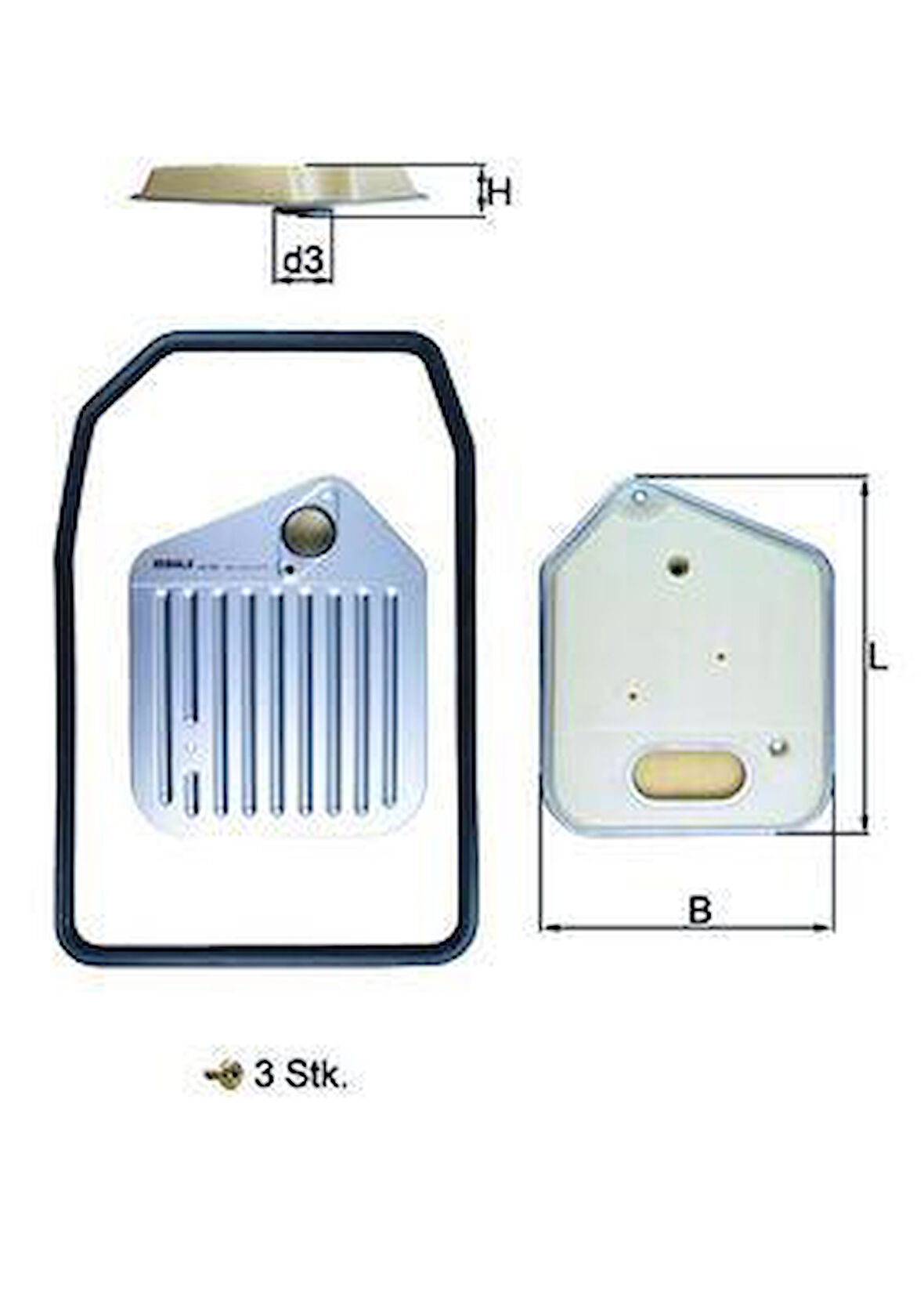 SANZIMAN FILTRESI BMW E34 E39 E32 E38 E53 5HP18